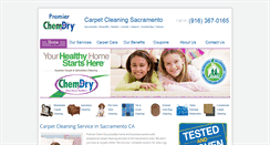 Desktop Screenshot of premier-carpet-cleaning.net